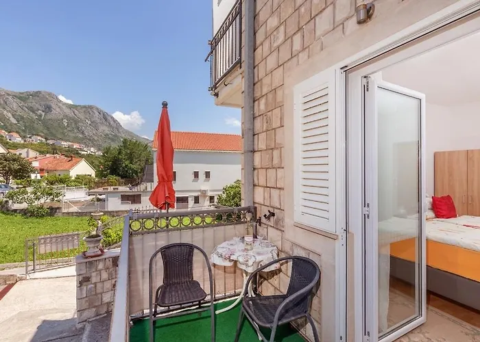 And With A Swimming Pool Mlini, Dubrovnik - 22386 Pensjonat Mlini